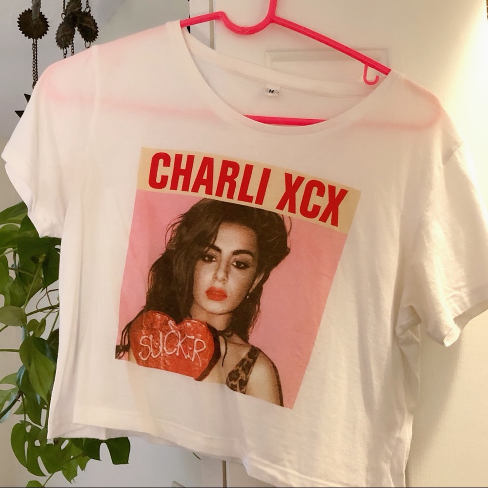 SOLD! Official Charli XCX Sucker concert crop top